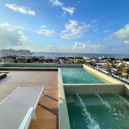 Brand New Condo With Rooftop Pool كوزوميل المظهر الخارجي الصورة