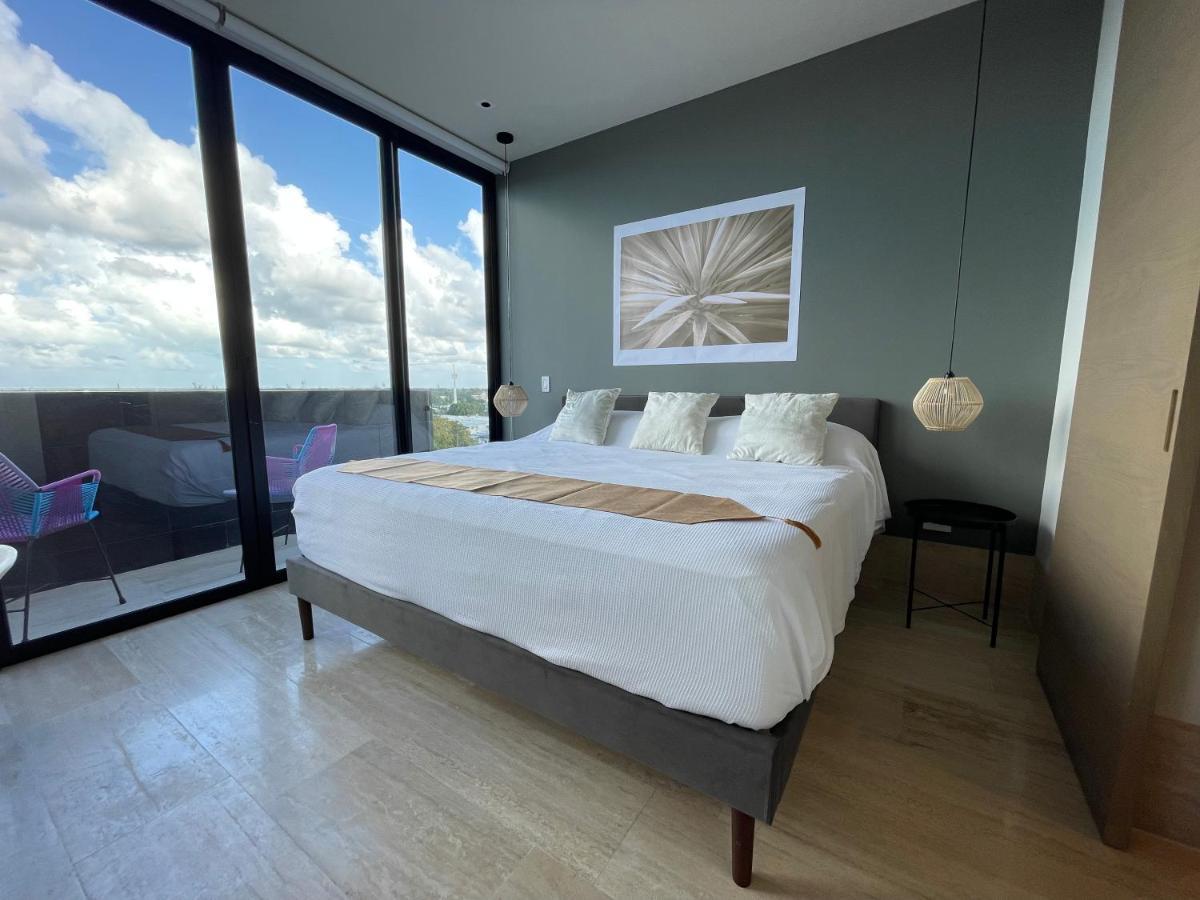 Brand New Condo With Rooftop Pool كوزوميل المظهر الخارجي الصورة