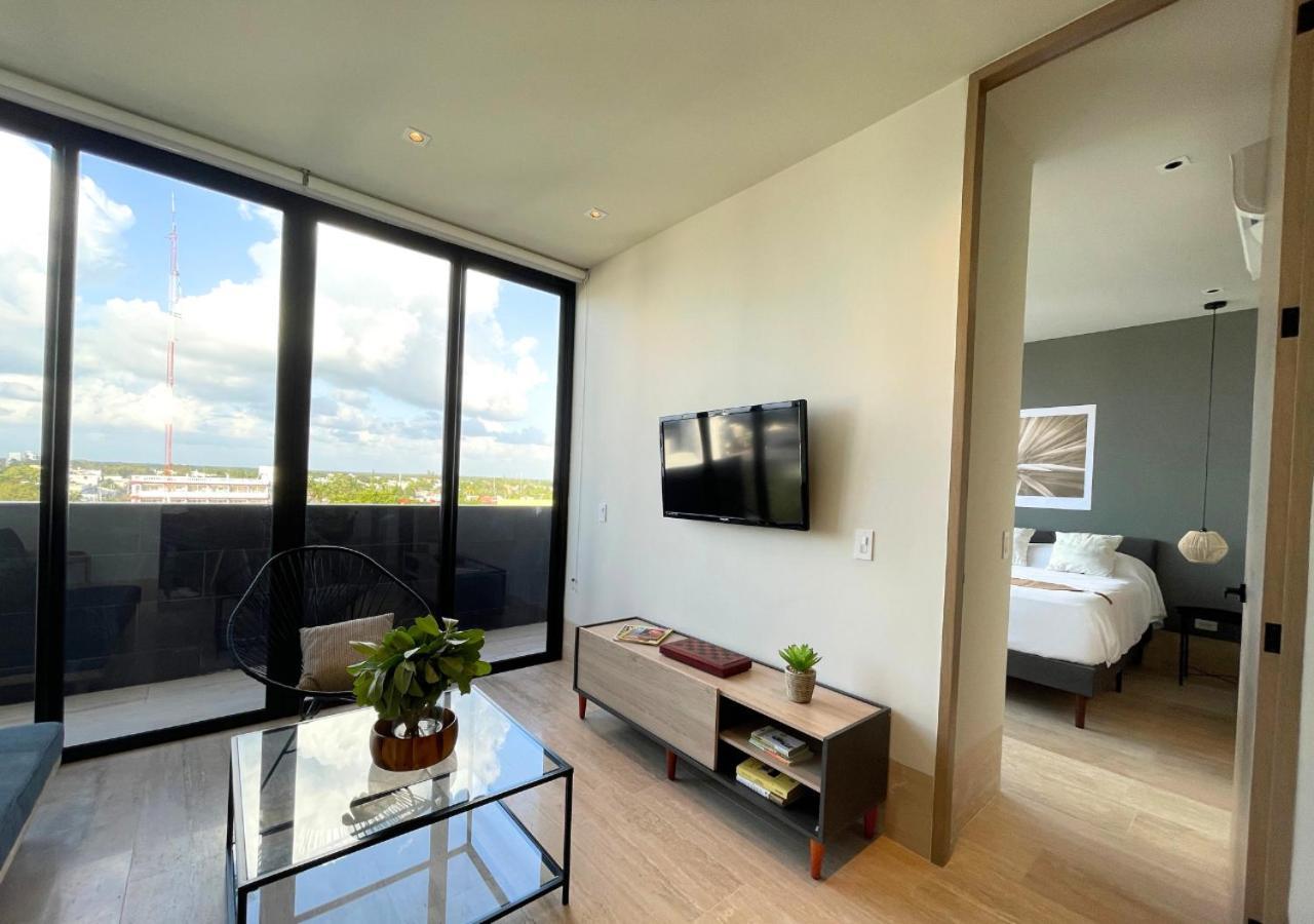 Brand New Condo With Rooftop Pool كوزوميل المظهر الخارجي الصورة