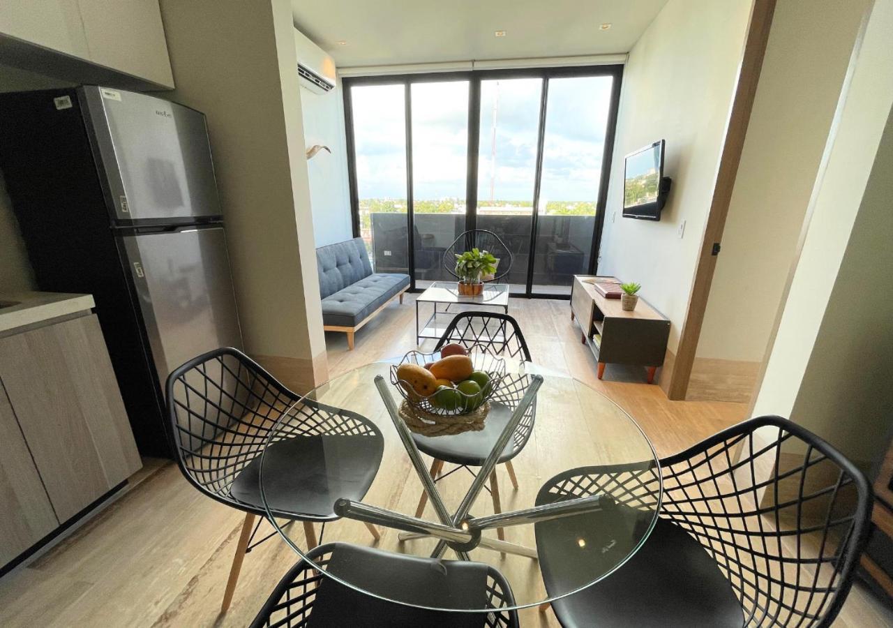 Brand New Condo With Rooftop Pool كوزوميل المظهر الخارجي الصورة