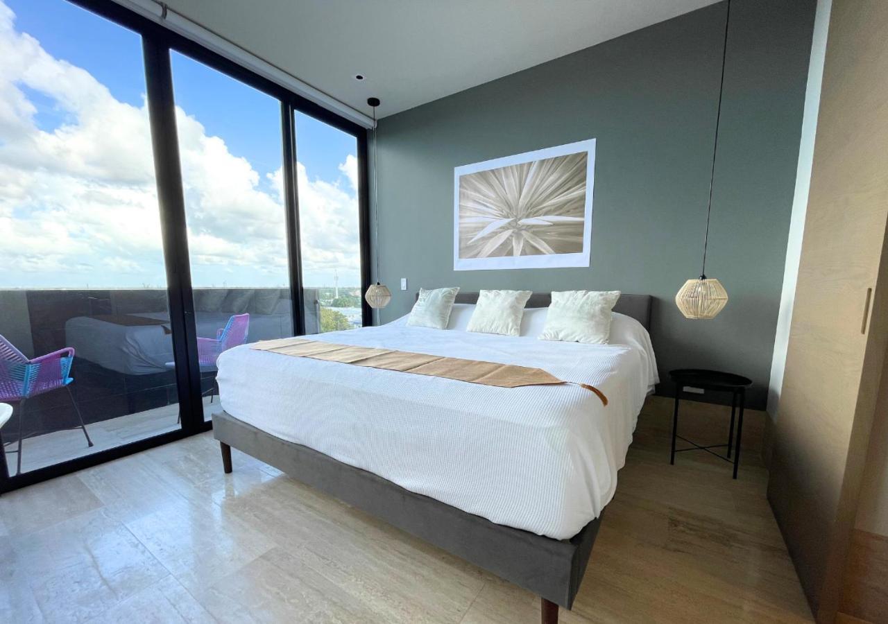 Brand New Condo With Rooftop Pool كوزوميل المظهر الخارجي الصورة