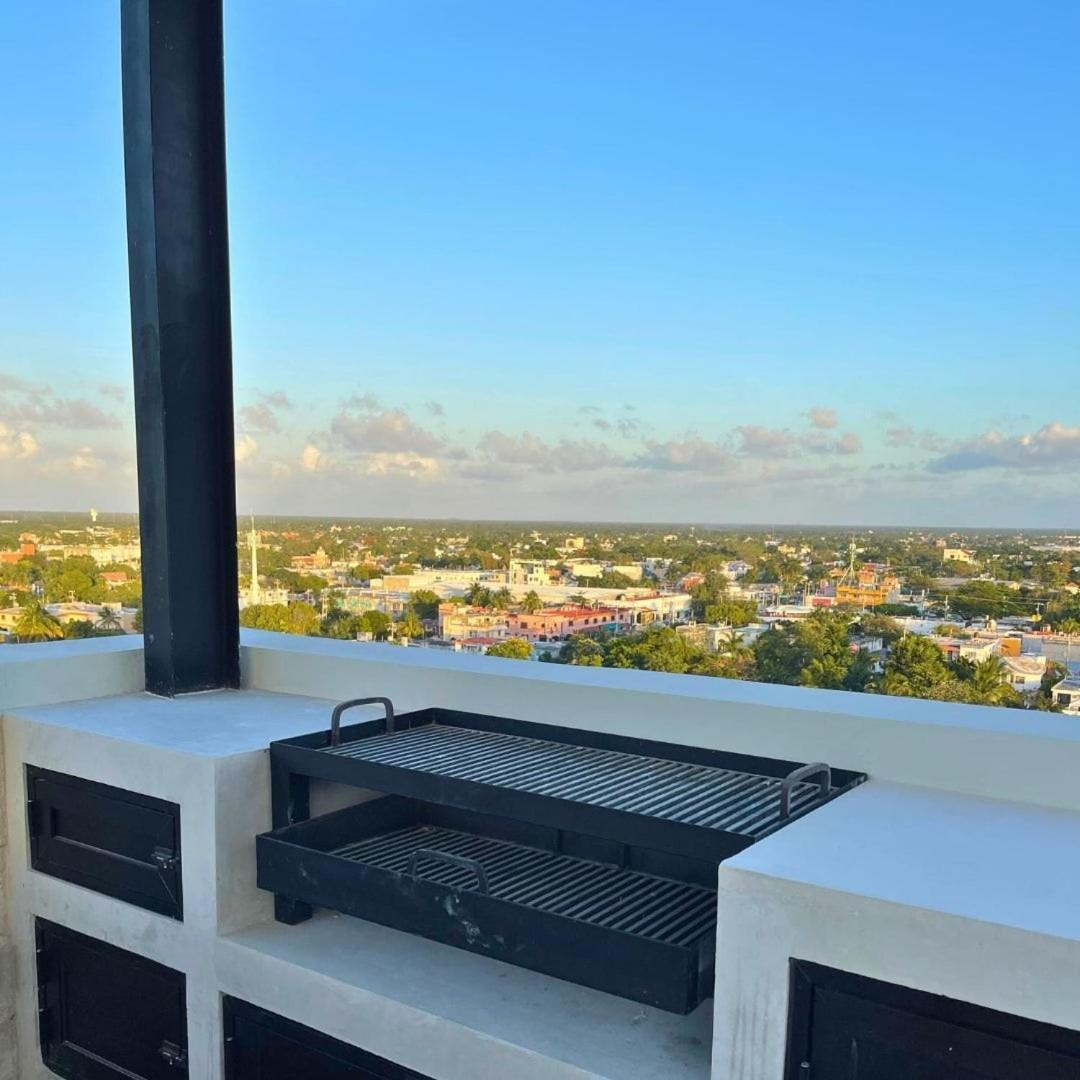 Brand New Condo With Rooftop Pool كوزوميل المظهر الخارجي الصورة